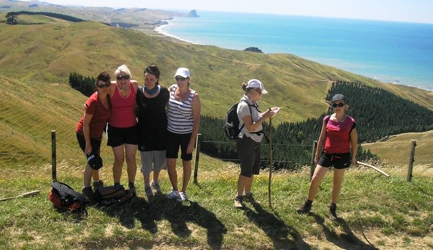 Walkers on the River / Coast day walk